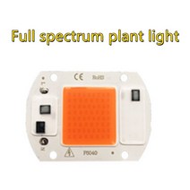 LED COB lamp Bead 20W 30W 50W AC 110V 240V IP65 Smart IC No Need Driver DIY Flood light Led Bulb Spo, 03 Full spectrum, 01 220V 20W
