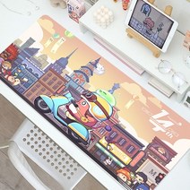 키보드 팜레스트 손목 받침대 마우스 쿠션 보호대 거치대 게이밍 Maplestory-용 액세서리 패드 컴퓨터 노트북 게이머 확장 매트 애니메이션 고무 테이블, [08] 1000x500x3mm, [04] CN025242  (4), 1개