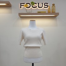 포커스 위닝 9007 반팔 니트 FM2C7KT0226IV