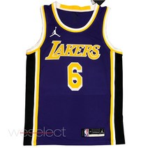 NBA LA 레이커스 no.6 르브론 제임스 스윙맨 져지 유니폼 / NBA Los Angeles Lakers no.6 LeBron James Swingman Jersey