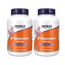 나우푸드 디마노스 디만노스 500mg 120캡슐 2병, D-MANNOSE D만노스