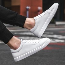 남성 심플 스니커즈 학생 운동화 데일리 패션 2컬러