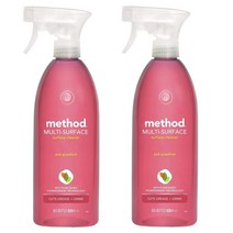 Method 영국 메소드 다목적세제 세정제 안티박테리아 향균 세제 스프레이 핑크자몽 828ml 2팩