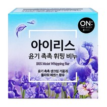 온더바디 촉촉한 휘핑비누 아이리스, 90g, 1개