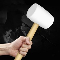 망치 해머 미끄럼 방지 고무 8 온스 바닥 목공 세라믹 설치 노동 절약 디자인 M4YD, 8oz