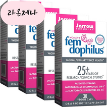 홈쇼핑 자로우 유산균 포뮬러스 우먼스 펨도필러스 펨도피러스 30캡슐 4통, 4개, 30개