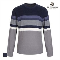 인디안 TREMOLO 멀티 배색 디자인 니트_TRNBRVZ8186
