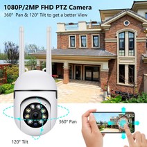 강아지 홈캠 가정용cctv Wouwon-2.4G/5G Wifi 카메라 IP HD 미니 실내 집 보안 감시 CCTV 양방향 오디오 베이비 모니터 YI Iot 앱, 04 Camera Add 128GB_01 3.6mm