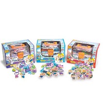 뽀로로 통자석 한글 영어 숫자 자석교구 캐릭터 자석놀이, 상세설명 참조, 뽀로로 통자석(한글)