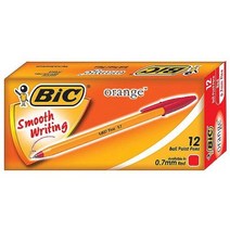 [N2Y] BIC 오렌지 볼펜 0.7mm 12개입 MO #999EA, 쿠팡 흑, 쿠팡 본상품선택