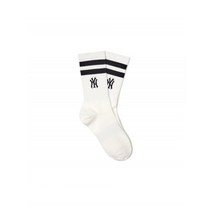 매장 정품 MLB 엠엘비 KIDS BASIC 스트라이프 양말 NY Black