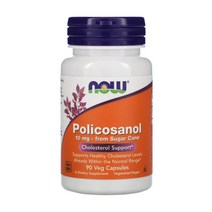 나우푸드 폴리코사놀 10mg 베지 캡슐, 90개입, 1개