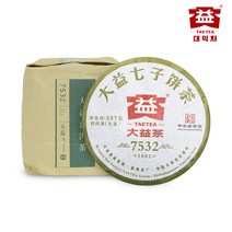대익보이차 7532(1601) 생차 357g 1통(7편), 1개