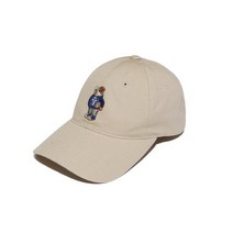 예일 (23SS) EMBROIDERY UNIVERSITY DAN CAP BEIGE