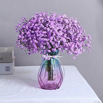 인테리어 라탄 수납 바구니Gypsophila 말린 꽃 꽃다발 의 호흡 자연 장 거실 가구 발렌타인 데이 홈 장식, 06 MTXzi_03 30g no vase