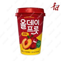 올데이프룻 자두 오렌지 250mL x 10개입+ 아이스포장, 자두 250mL x 10개입