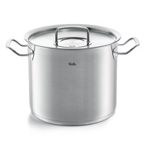 Fissler 인덕션 스테인레스 스틸 냄비 24cm 9.1L, 기본