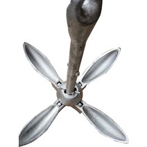 선박 닻 앙카 소형 카약 폴딩 레저보트 12KG 정박, 15kg 앵커 (로프 제외)