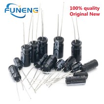 2-50pcs 10V 16V 25V 35V 50V 63V 알루미늄 전해 콘덴서 마이크로포맷 uF 220 330 470 680, 25 25V330uF 20PCS