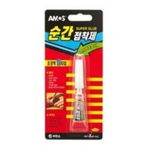 아모스 젤타입 초강력 순간접착제 3g, 2개