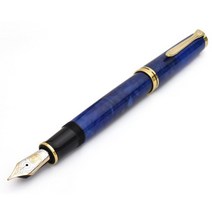 펠리컨 스베레인 M800 블루 오 블루 PELIKAN 만년필, 옵션 2, EF 극세자