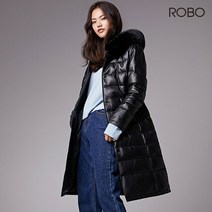 제이바이 [런칭가699000원][로보] 프리미엄 SAGA FOX롱 구스다운 코트 202166