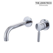 [더죤테크] 하프 5506 크롬 벽매립 욕조수전