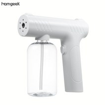 셀프세차폼건 버플폼 고압 거품건 셀프세차폼건차샴푸 손세차 연무기 노즐 셀프세차방법 청소기 300ml 핸드 헬드 파인 미스트 스프레이 머신 usb 충전식 무선 휴대용 전기 블루, 하얀색