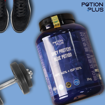 웨이 프로틴 블루포션 2kg 단백질 헬스 쉐이크 초코맛 wpc isp whey 보충제, 상세페이지 참조, 상세페이지 참조