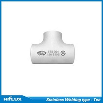 유성벤드 스텐 용접 관이음쇠 피팅 - TEE (S40) SUS304 32A-15A, 1개