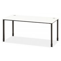 토파스 MIX 책상A 블랙다리, 화이트 W1400 D800 H720