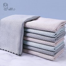 김용석생활연구소 실크 유리닦이 행주 10P 물자국없는 극세사 주방용품, 색상랜덤