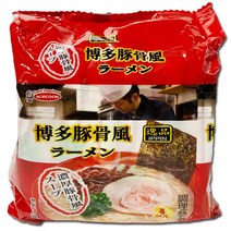 에이스쿡 하까다식 돈코츠 라면 332g (83g X 4봉지) 일본식 베트남 수입 라멘, 3개