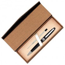 판촉물도매 200개/블랑스은장 유성리필심세트골드케이스볼펜세트/로고인쇄 기념품제작 학교학원병원기업관, 기본200개구매시, 인쇄없음