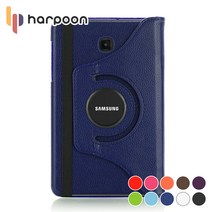 갤럭시 탭 A6 10.1 with S-pen 360도 회전 레더 케이스, 블랙