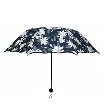 ▒고질라몰▒플로라 4단 UV타입 자외선 차단 우산 4단우산 수동4단우산 여자우산 수동단우산 양산