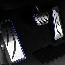 BMW 5시리즈 G30 페달 순정형 클립 타입 발판 용품, 08. 풋레스트(X5 X6), B TYPE (퍼포먼스)