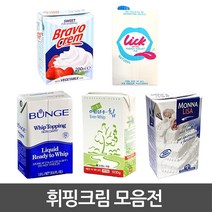 휘핑크림 모나리자 번지 에버휩 릭프로즌 1L, 선인 에버휩 1030g