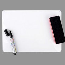 냉장고 부착 화이트보드 자석 메모보드 벽칠판