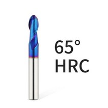 앤드밀 엔드밀 볼 코 엔드 밀 텅스텐 카바이드 커터 CNC 라우터 비트 밀링 공구 HRC45 55 65 2 플루트 선반 공작 기계 154284, R2xD4x50L, HRC65