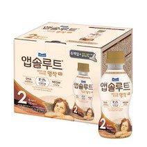 리뉴얼 앱솔루트 명작 액상분유 2.3단계 240mlx6입(니플 1개 포함) -인증, 명작 액상 2단계 (240mlx6입+니플1개) 6-12