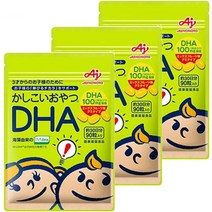 Ajinomoto Smart Snack DHA/어린이 성장 발육 촉진 간싣, 90개입