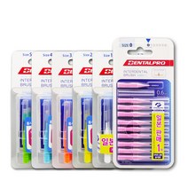 일본 잭스 덴탈프로 치간칫솔 I형 10p, 덴탈프로 치간칫솔 I형 10p 1.2mm(M), 1개