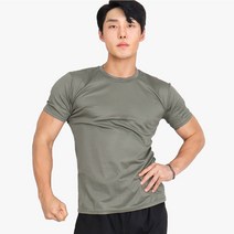 무지 반팔티 3P 라운드 쿨티 헬스 운동 남녀공용