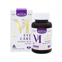 호주 건강기능식품 마더네스트 아이케어 빌베리 10000mg 루테인 10mg 60정 2개 시력 노안 영양제