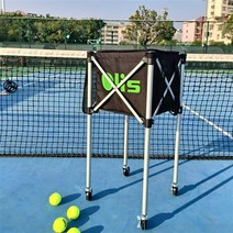 테니스볼카트 럭셔리 테니스 카트 프레임 자동 구기 줍기 바구니 훈련 기구, 없음, 4테니스 자동구기차