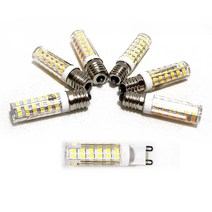 1등급 LED E12 E14 E17 콘램프 G9 핀램프 4W KS 미니 전구 콘벌브 홍, E17 베이스, 주백색