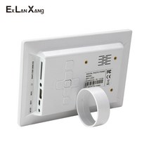 전자액자 스마트액자 동영상액자 7인치 고화질 멀티미디어 플레이어 MP3 MP4 알람 시계 디지털 프레임 크리, 01 Black_02 미국 플매트 카펫 러그