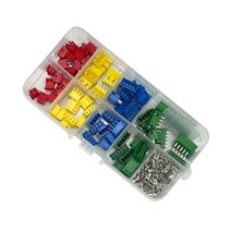 YSSHOP XH2.54 와이어 커넥터 하우징 터미널 분류 키트, 230PCS, 13x6.4x2.2CM, 전자부품+플라스틱