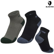 블랙야크 공용 기능성 단목 흡습속건 향균양말 뱀부로우삭스 2BYSCX2908, 26, KHAKI
